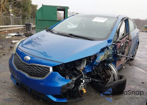 2014 Kia Forte Ex z USA, uszkodzony, nr VIN KNAFX4A87E5128051